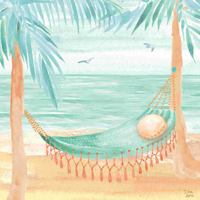 " Ocean Breeze IV " by Dina June Painting Print