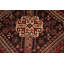 Tapis tribal traditionnel exquis 7 x 9