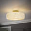 Arikara Glass Flush Mount