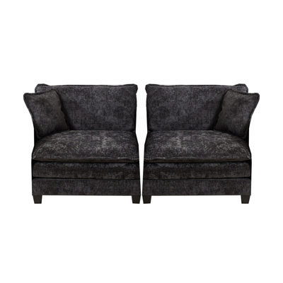 Grid Armless Chair Single Seat Module For Modular Sectional Sofa(2 pieces per box) by Ebern Designs