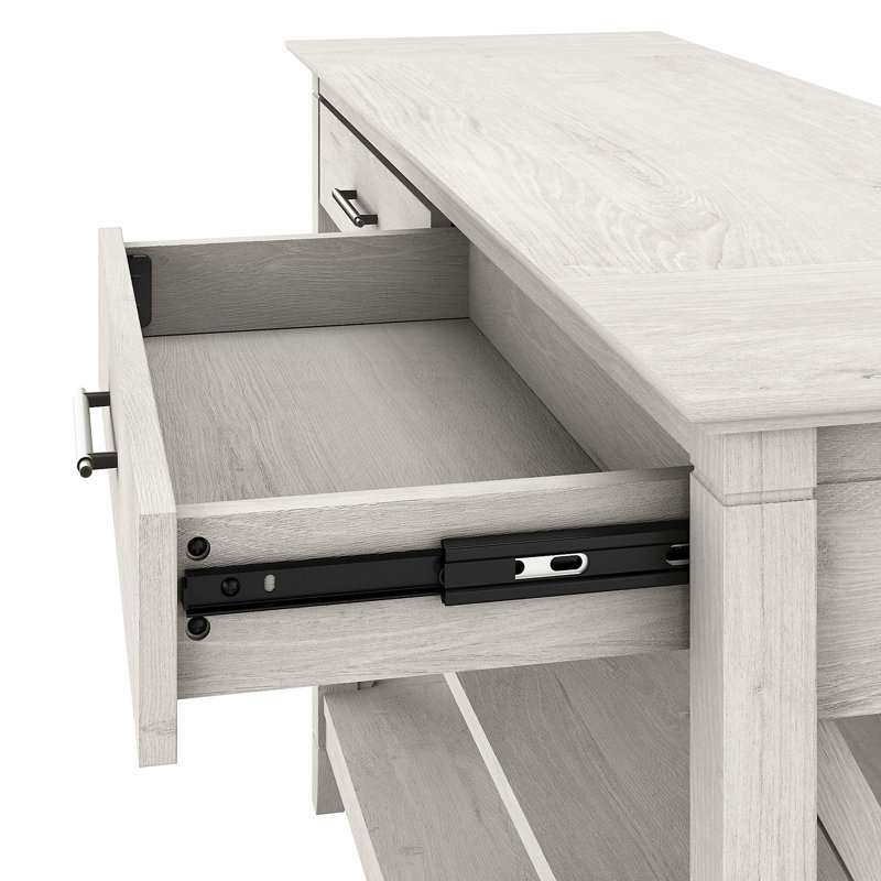 Ensemble de tables basses 4 pièces Huckins, Lin chêne blanc
