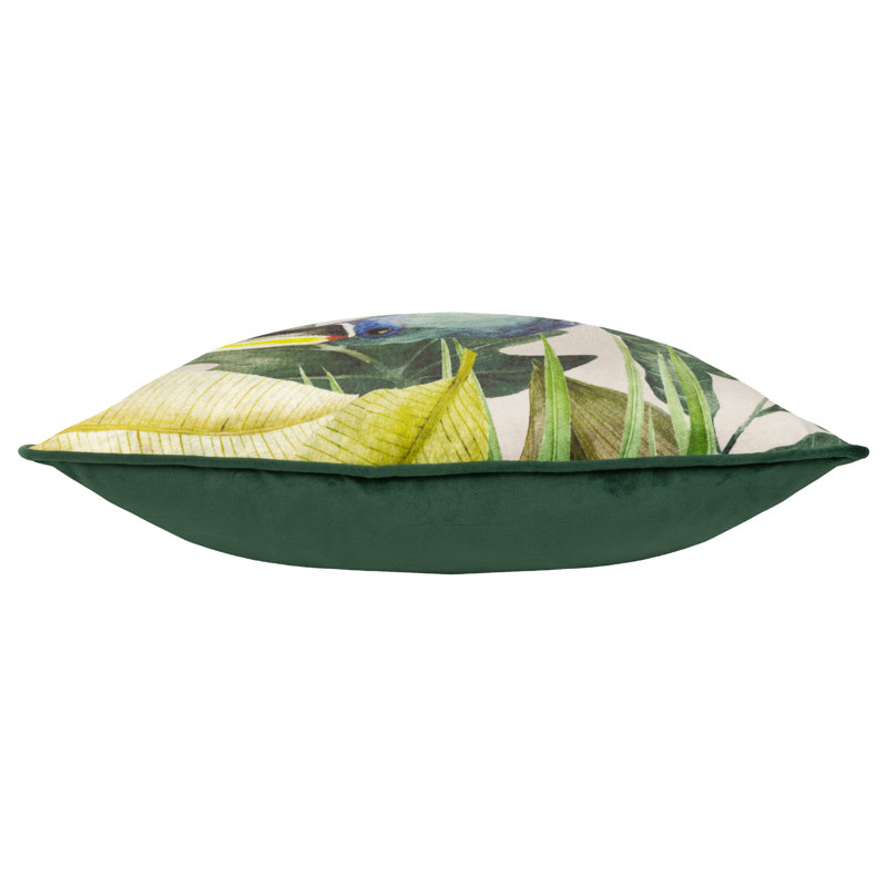 Alaki Rampha Green Square Throw Cushion Covers