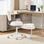Fauteuil de méditation artificiel en poils de lapin artificiel, fauteuil à pieds croisés avec roulettes, fauteuil TDAH, fauteuil de bureau Criss-132632376