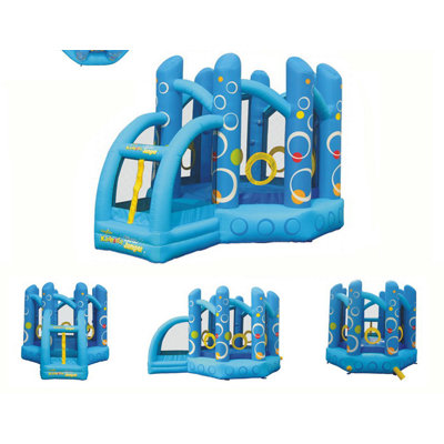 Kaleida Disco Jumper with Ball Pit Bounce House