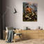 «Cain and Abel» par Alessandro Rosi - Art mural sur toile tendue avec châssis-552192090