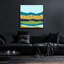  'Mountain Series 94' by Lorelle Rau Acrylic Glass Wall Art, 36" x 36"