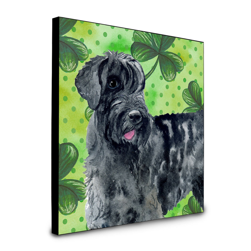 Panneau mural d’art Ibiza, Schnauzer géant