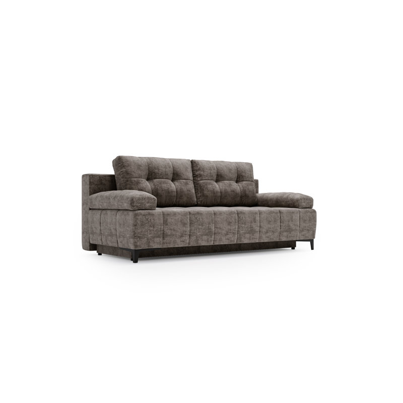 Tarell 2 Seater Sofa Bed, Brown