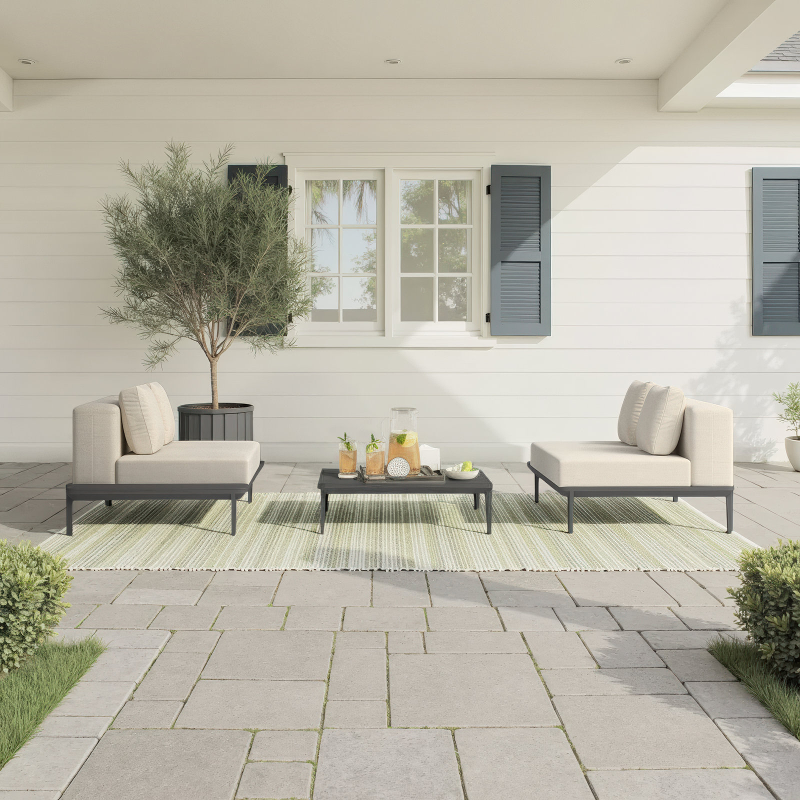 Filmore 3 Piece Modular Sectional Seating Group