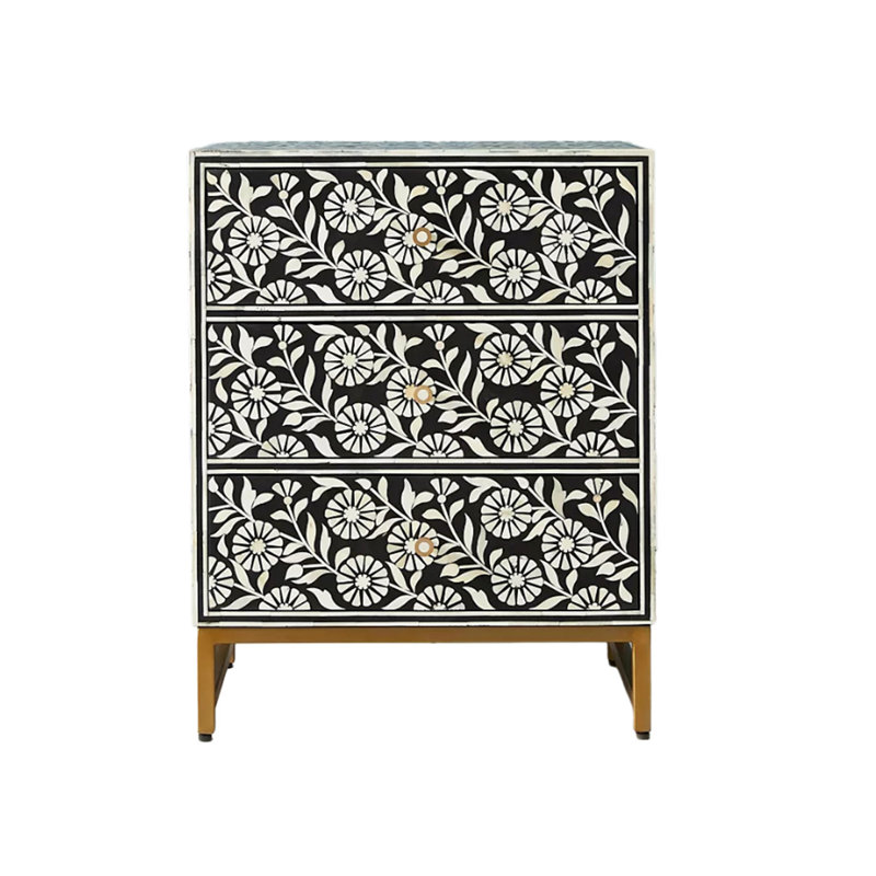 Simple Retro Accent Cabinet Accent Chest