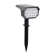 Aument Black Solar Powered Integrated LED Spotlight Kit