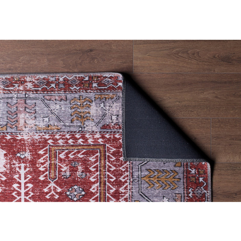 Luxurious Machine Washable Carpet, 100% Polyester, 7.5 x 10.8 Feet | Pile Height: 0.2 Inches, 1850 g/m² | Recycled Poly Cotton Underside, Easy Care, Perfect for Living Room & Bedroom, Soft & Durable Design