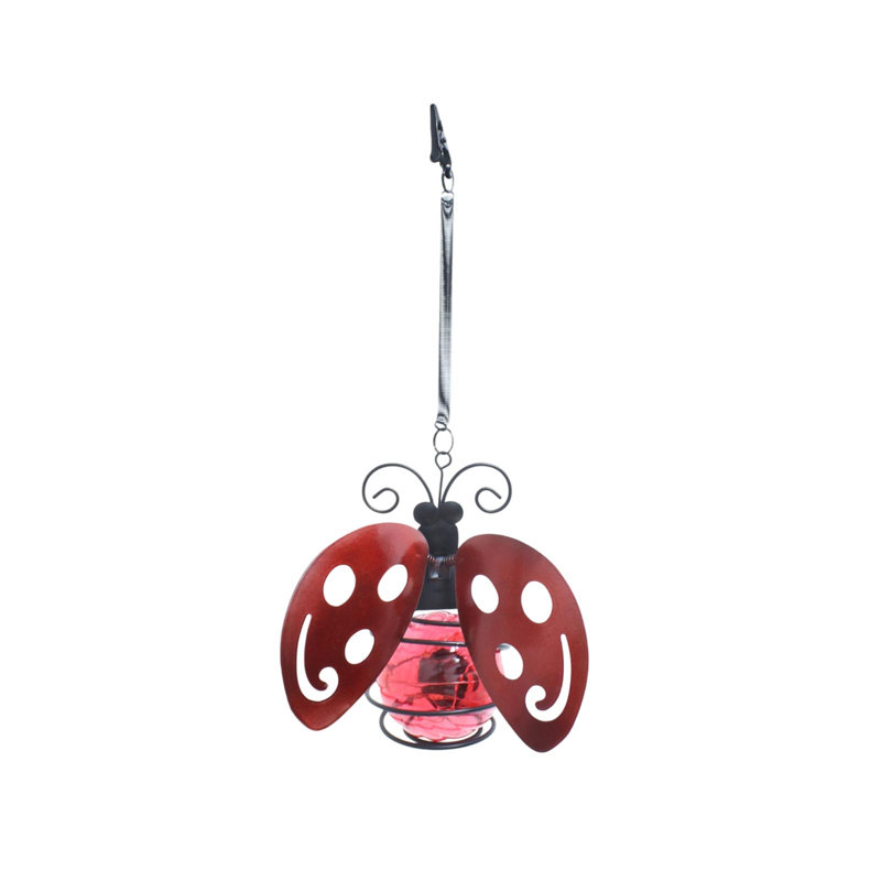 Lustre solaire en plastique avec éclairage solaire Beetles