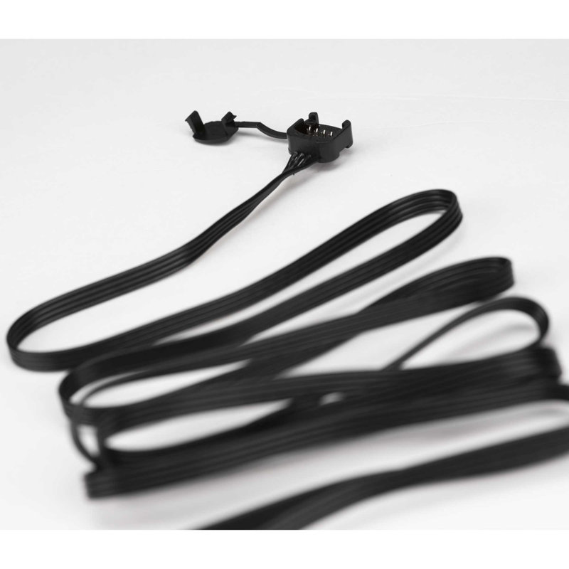 Black 60-Inch LED Tape Driver Output Power Cable