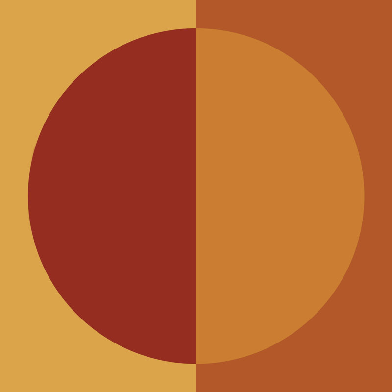 Color Poems Color Block Abstract VI, H 20 po x l 20 po