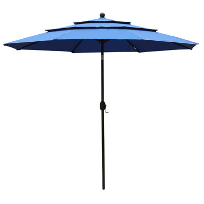 Parasol de patio à 3 niveaux 10 pi Ocilla