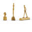 3 Piece Three Forms Figurine Set