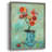 Orange Pop Framed Print - Solid Wood-1066541717