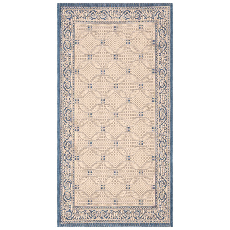 Galena Performance Oriental Indoor/Outdoor Area Rug, Rectangle 2'7" x 5'