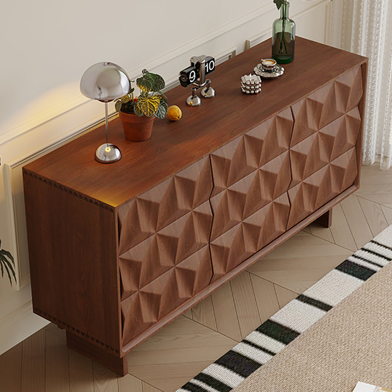 Dining room storage sideboard cabinet
