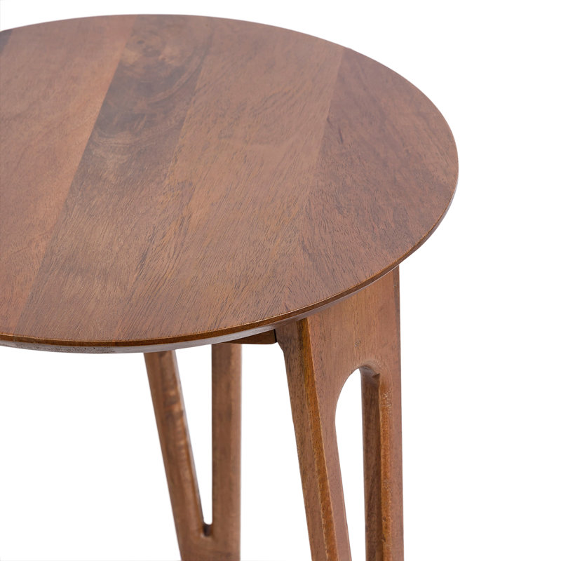Table d'appoint en bois, Brun