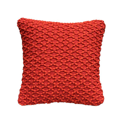 Cotton Blend Throw Pillow