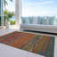 Tapis terre cuite Christain ACN1286 intérieur / extérieur lavable à la machine-109531968