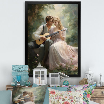 Loucinda " Romantic Couple Landscape Serene II "