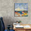  «Del Mar Lagoon 1» par Silvia Vassileva, art mural sur toile, 26 po x 26 po