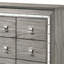 Commode en chêne gris clair