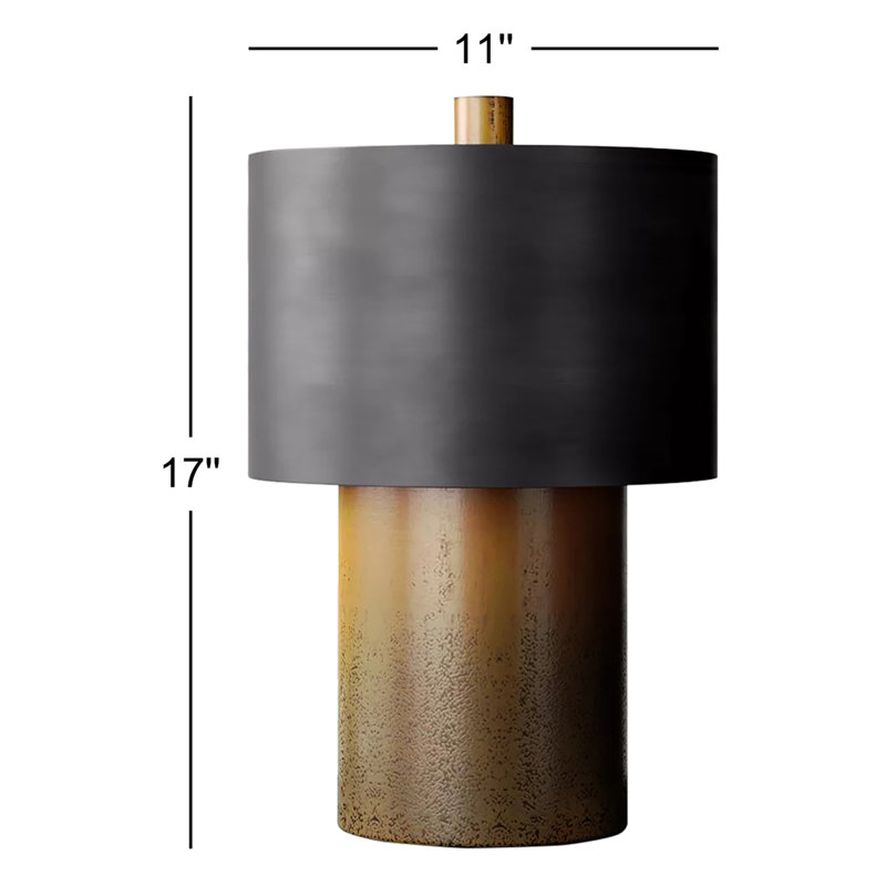 Tortoise Drum Lamp-Sm