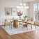 Kaldi Floral Washable Area Rug Non-Slip Stain Resistant Low-Pile Boho Large Indoor Throw Carpet