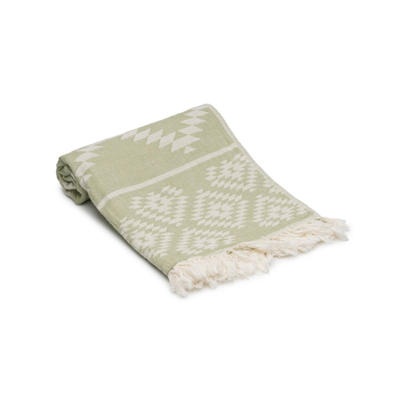 Ensemble de serviettes Aztec, Sage Green