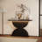 Wood Console Table With Led Light
