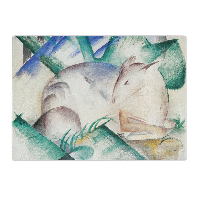 Resting Sheep by Franz Marc Chopping Board, 0.4cm H x 28.5cm W x 39cm L
