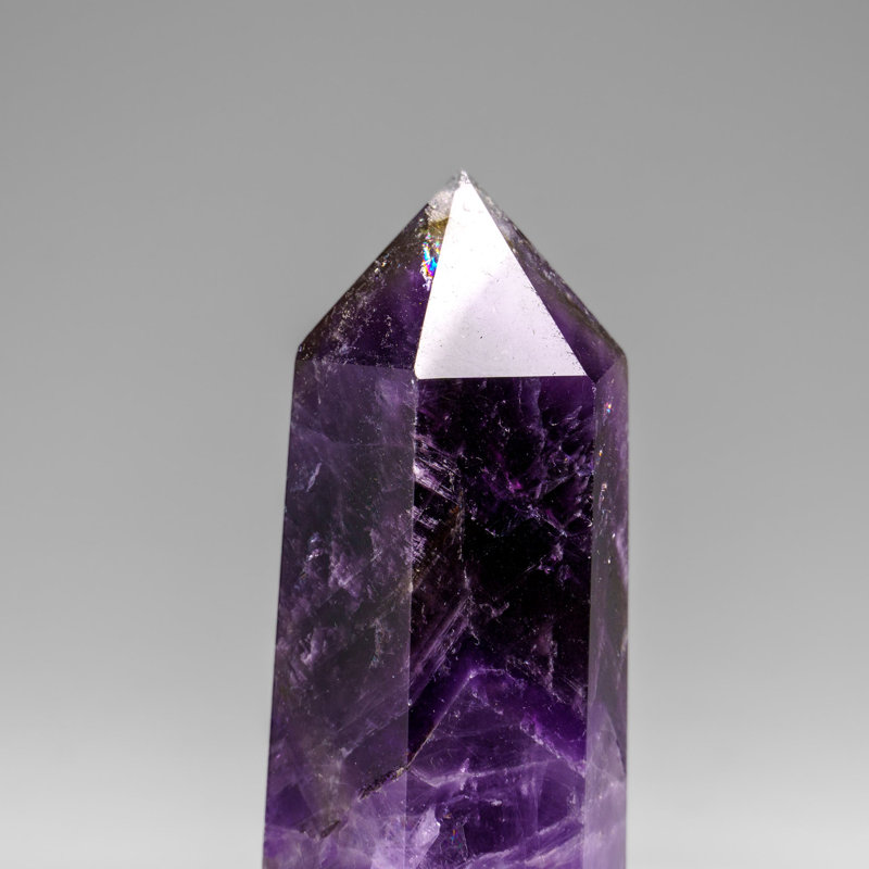Chevron poli améthyste pointe du Brésil (137,6 grammes)