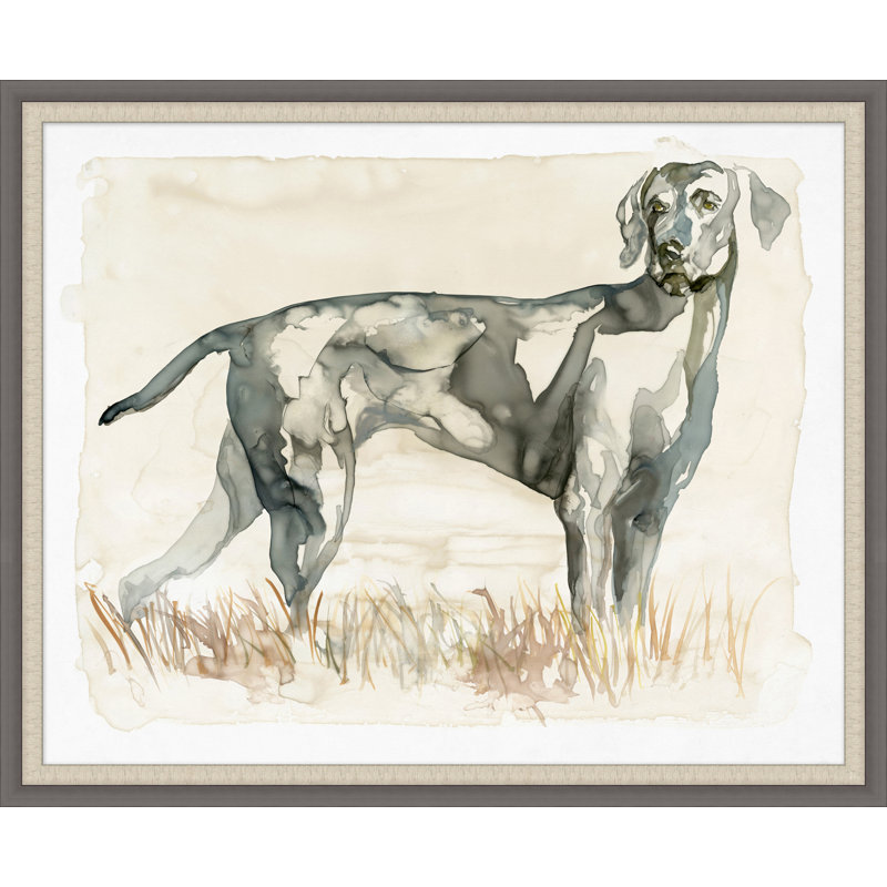 Gus - Shadowbox, peinture sur papier
