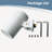 Adjustable Shower Head 1.8 GPM GPM with Self-Cleaning-93659441-93755658-93755660