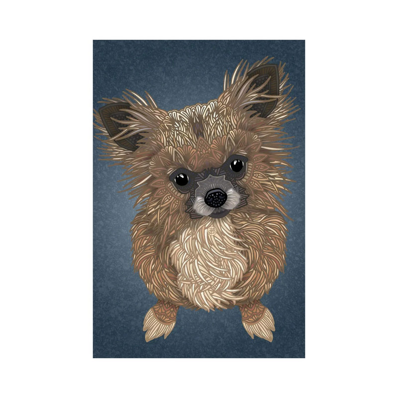 Boo by Angelika Parker - Wrapped Canvas Print, 152.5 cm H x 101.5 cm W
