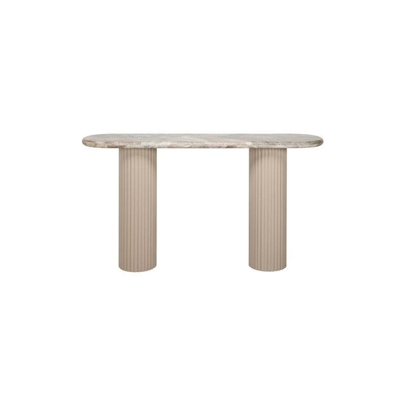 Console Table 63'' Marble Top Console Table
