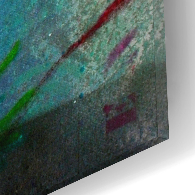 Sur impression plastique / acrylique, H 12 po x l 12 po x P 0,13 po