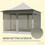 Tente escamotable, auvent avec filet en filet, avec sac de transport, pour le jardin, le patio-123312073-123312071