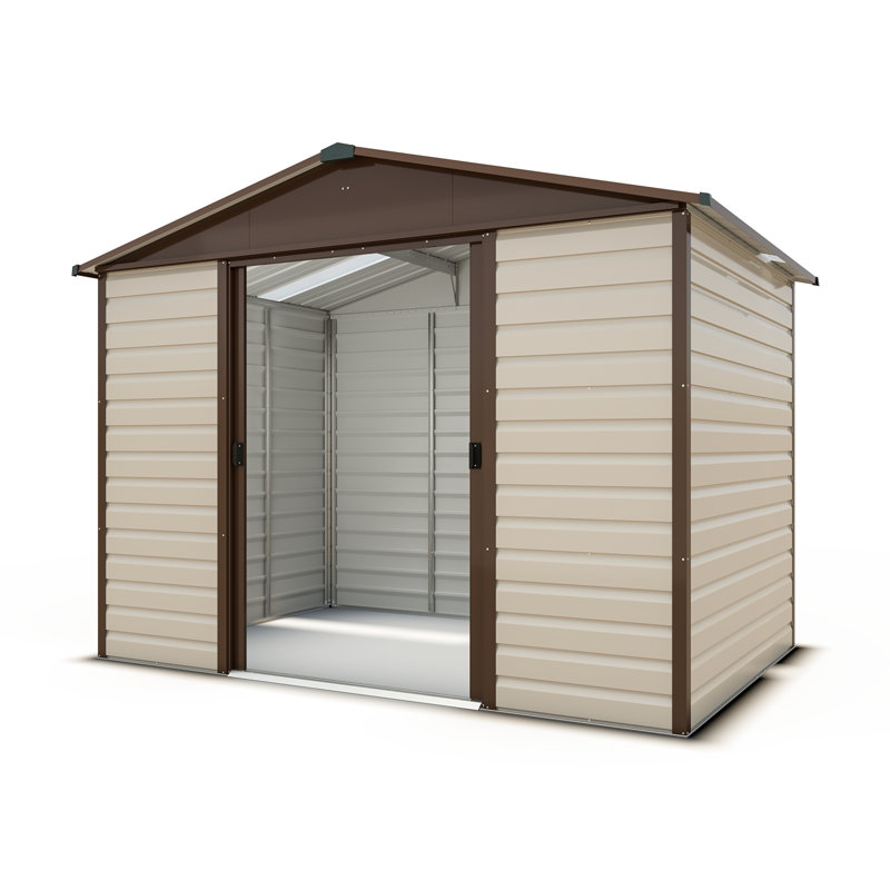 Apex 10" W x 6" D Metal Garden Shed
