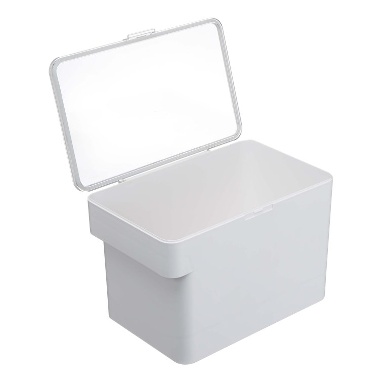 Yamazaki Home 0.8 Gallon Airtight Pet Food Storage Container - White