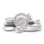 Waterside 35pc Bloomsbury Porcelain Dinner Set