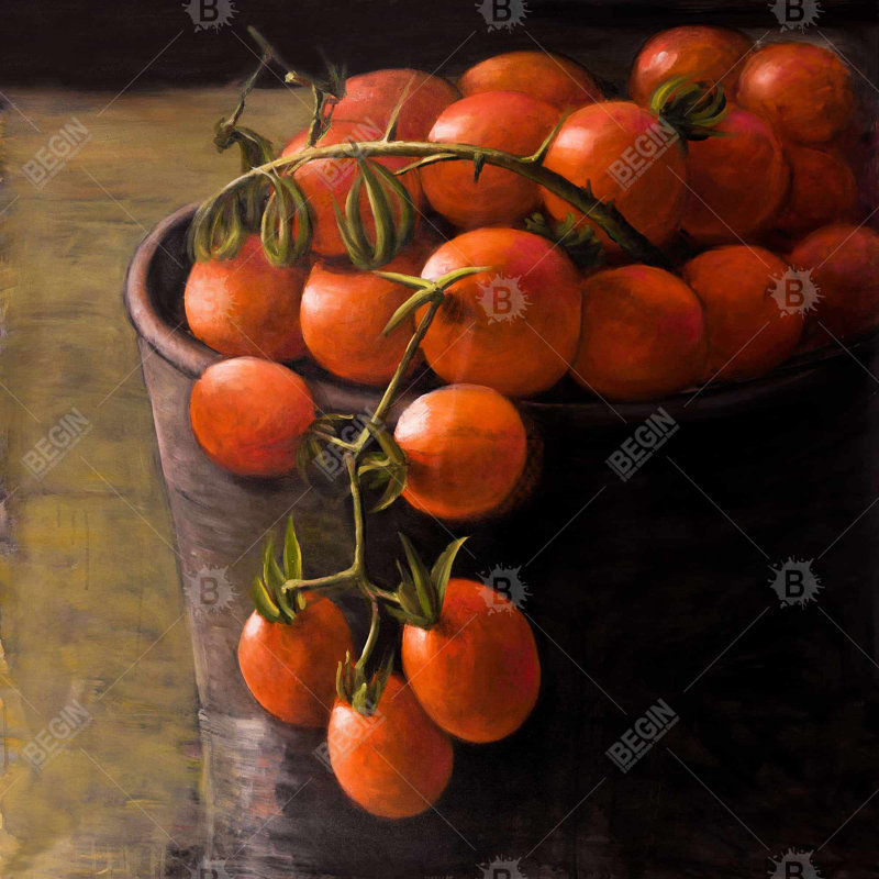 " Bucket Of Cherry Tomatoes "