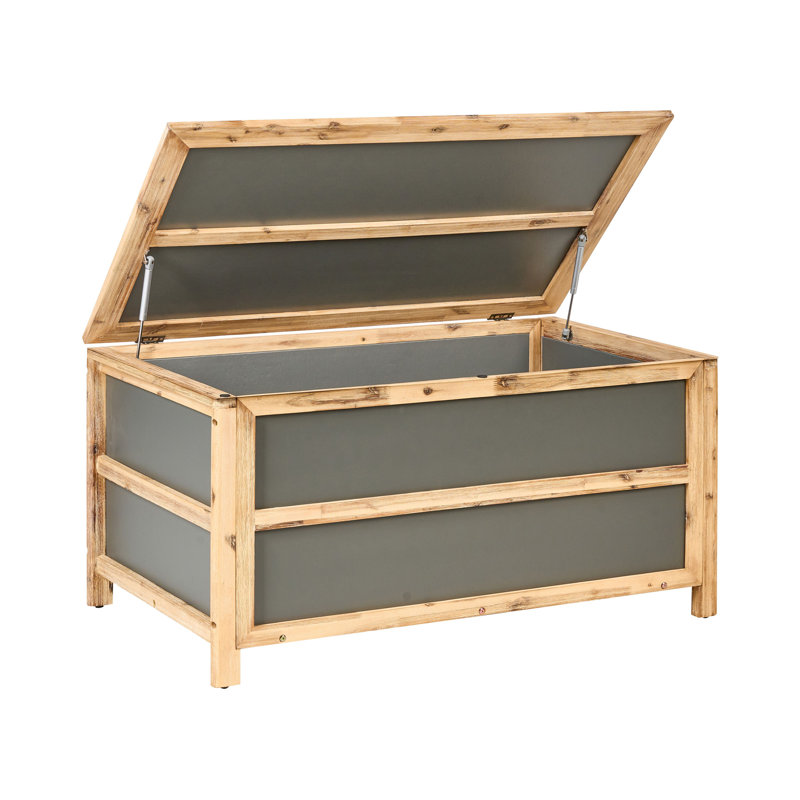 Storage Box ACATE Concrete 121 cm Grey
