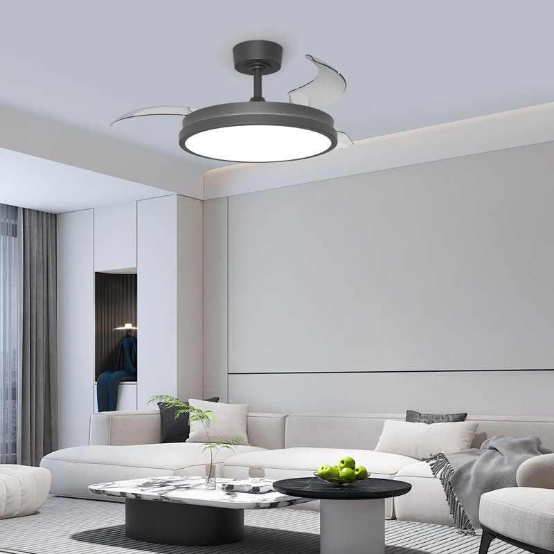 106.68cm Ceiling Fan, Black