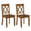 Chaises de salle à manger en bois de 17 po de large Brookner-99306172-101193050