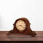 Hampton Traditional Mantel Clock, Arched Hardwood Case with Westminster & Ave Maria Chimes, Roman Numeral Dial, Made in USA